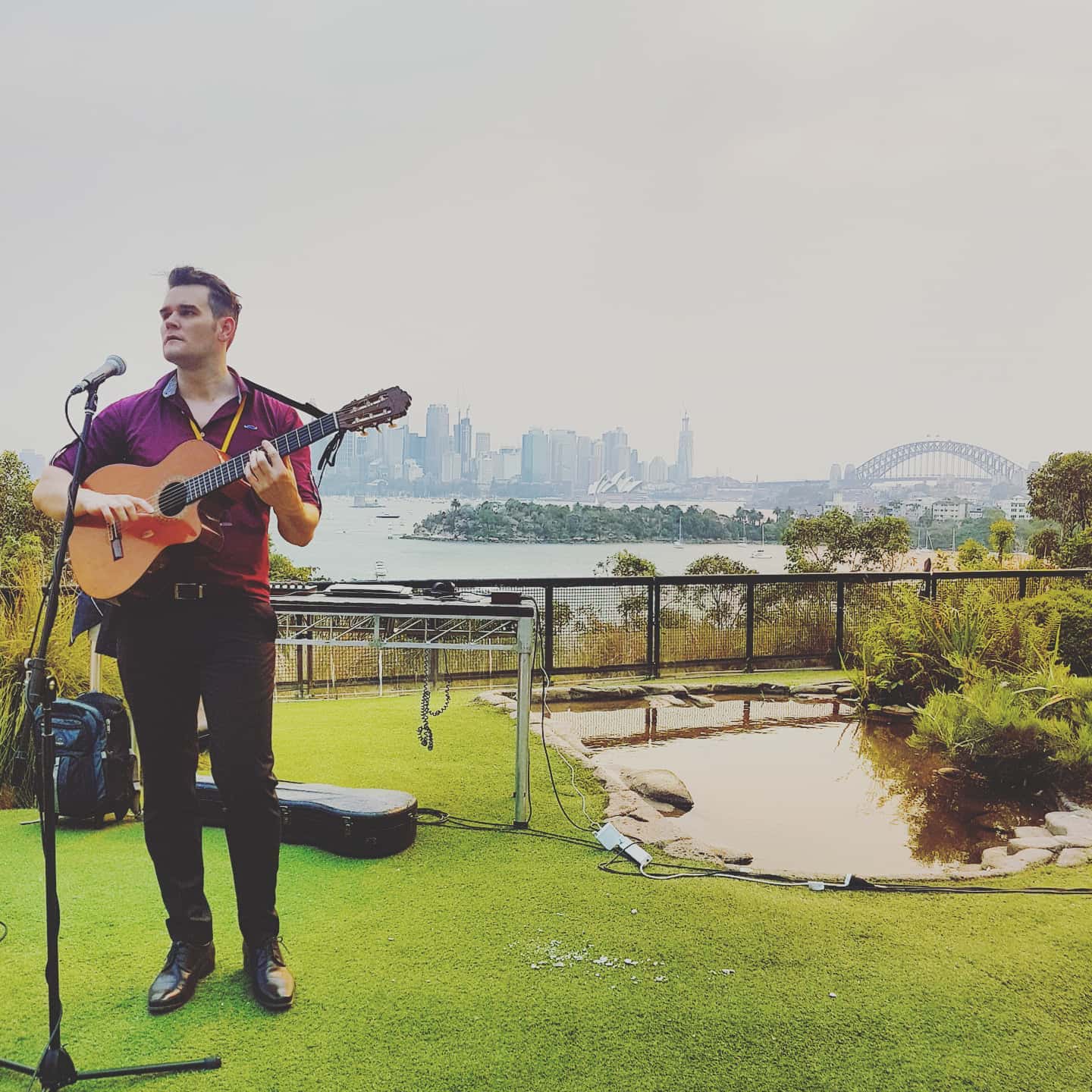 Blake Keep, musical soloist in Sydney
