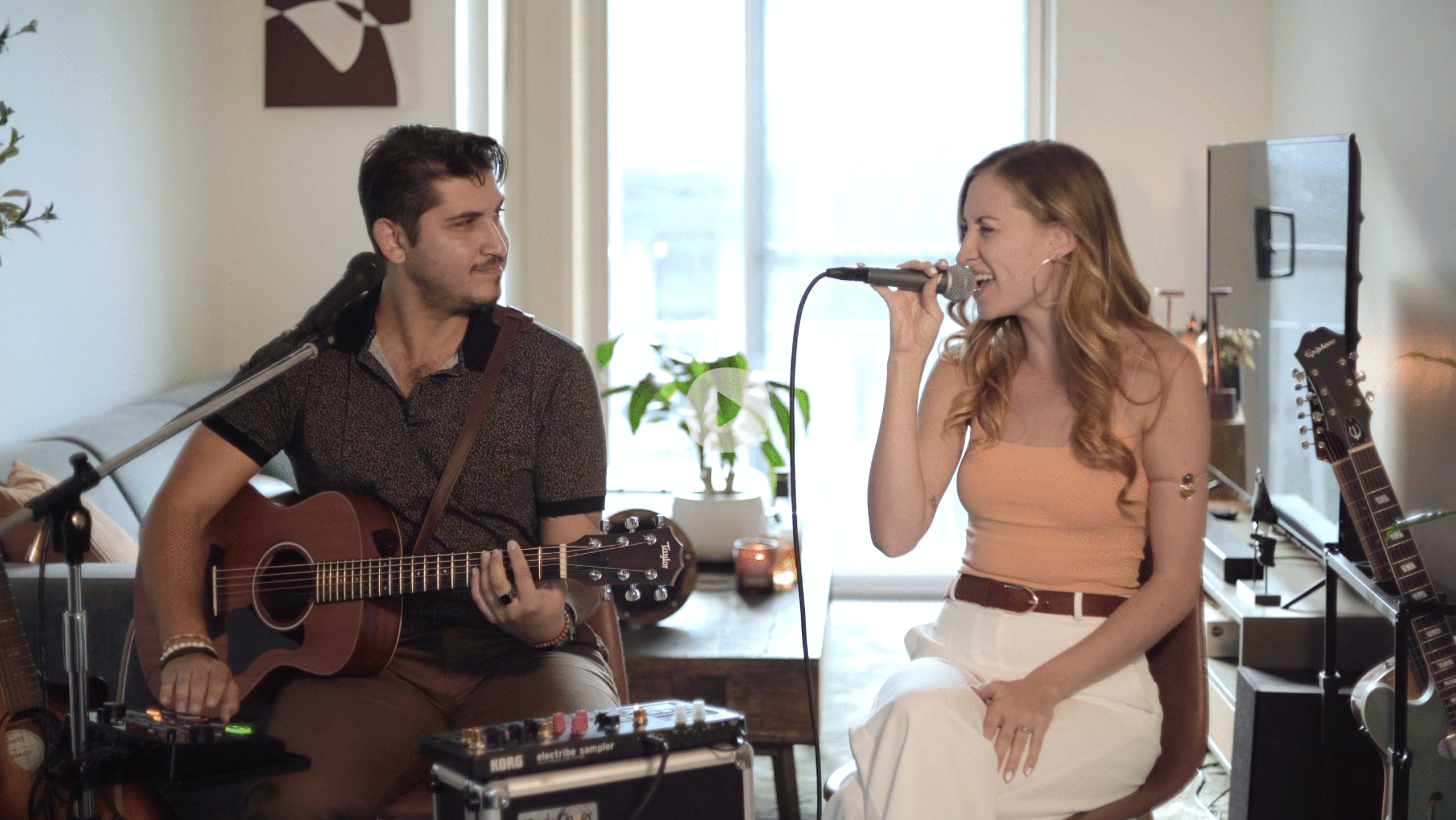 Peach & Bourbon, musical duo in Sydney
