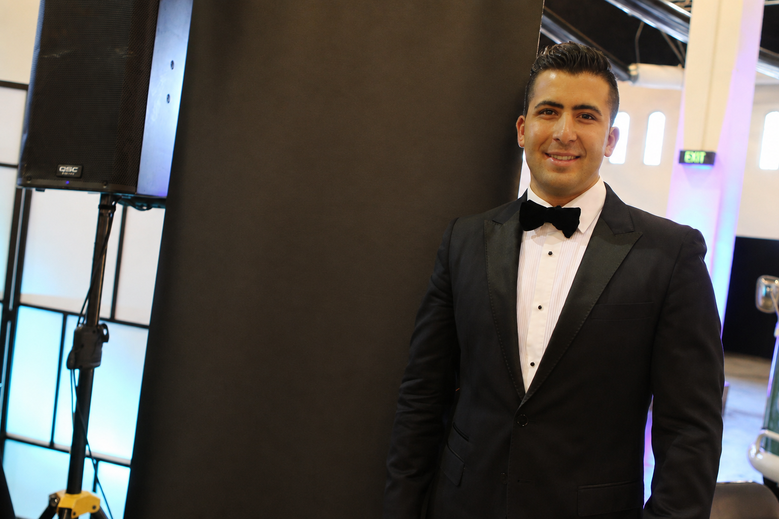 Phillip Franc, mc-master of ceremonies in Sydney