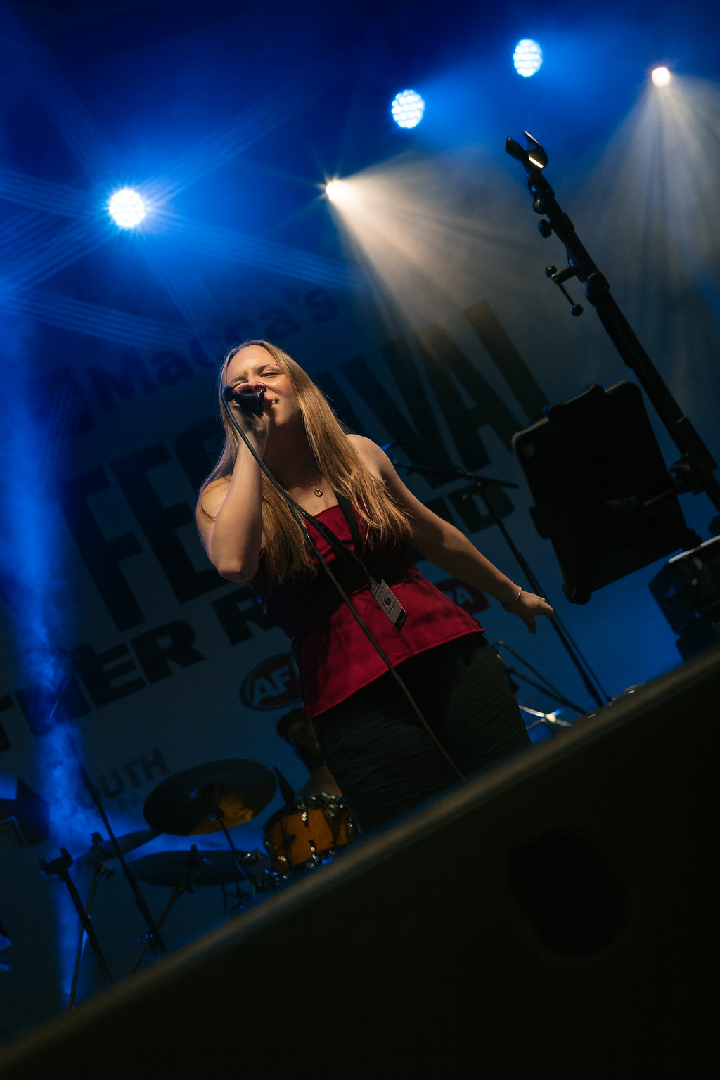Zara Chantelle, singer in Adelaide