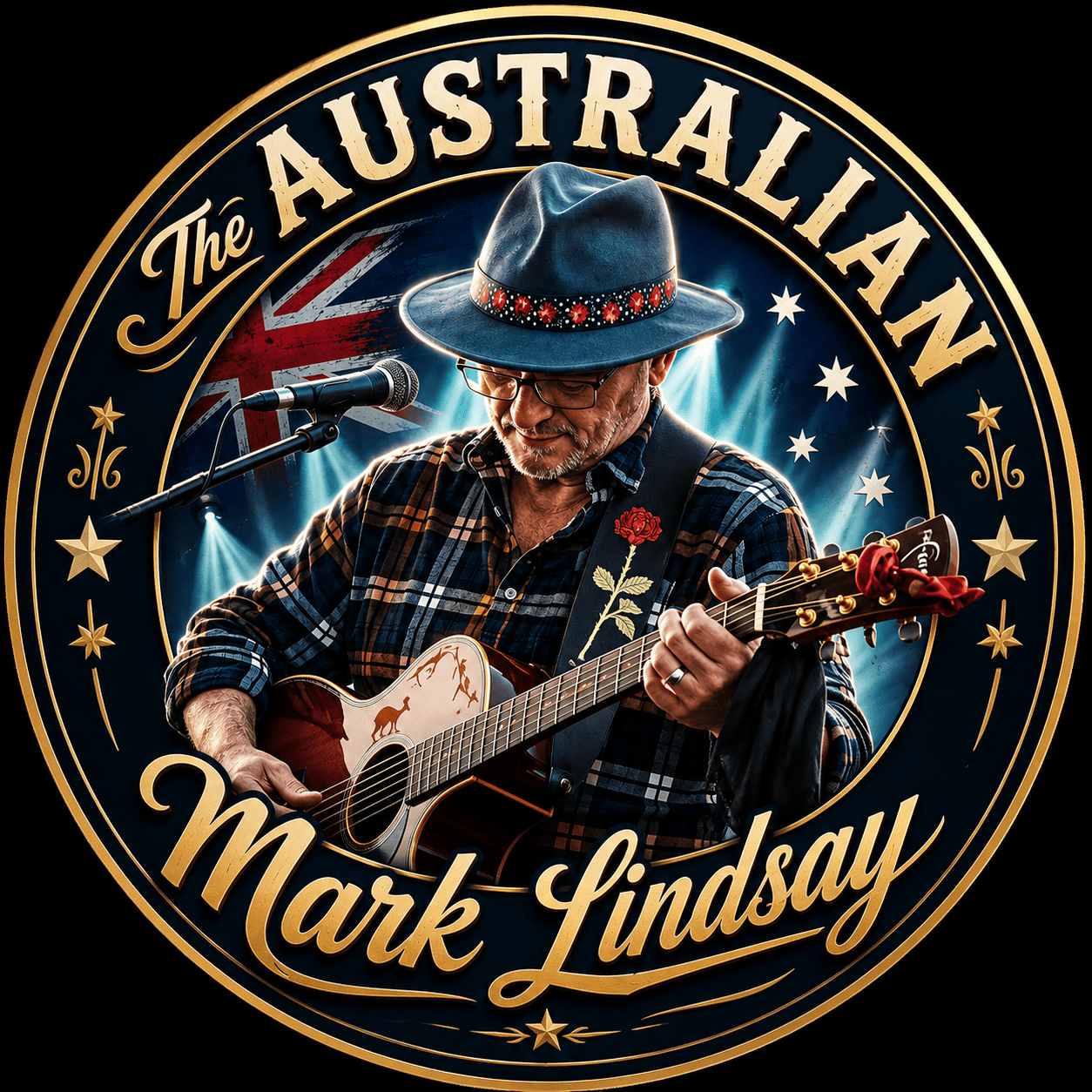 The Australian Mark Lindsay, singer in Bairnsdale