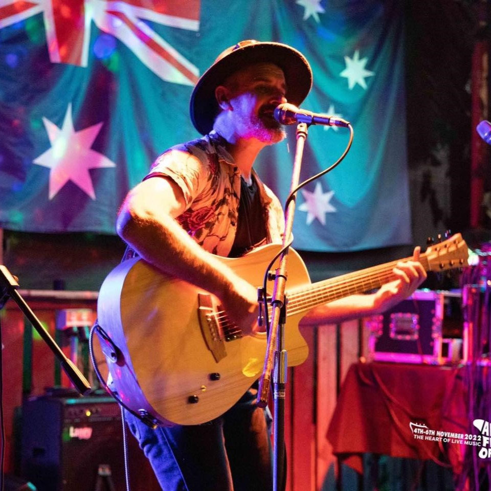 Kane Maher, musical soloist in Brisbane