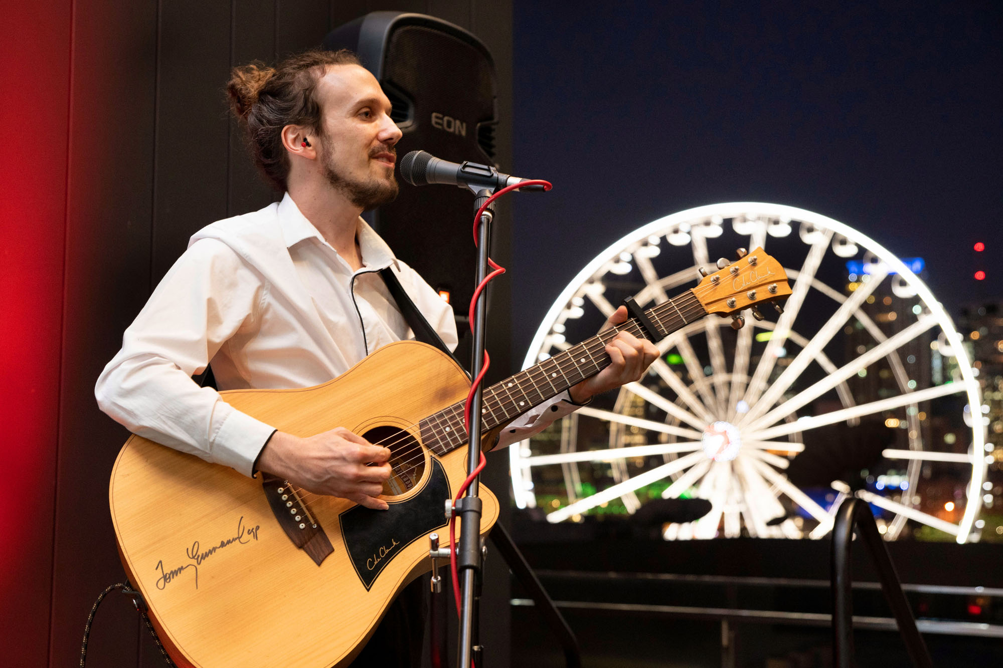 Nate Daniels, singer in Brisbane