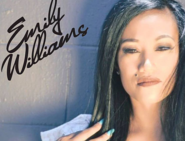 Emily Williams, singer in Brisbane