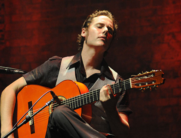 Gerard Mapstone, flamenco guitarist in Brisbane