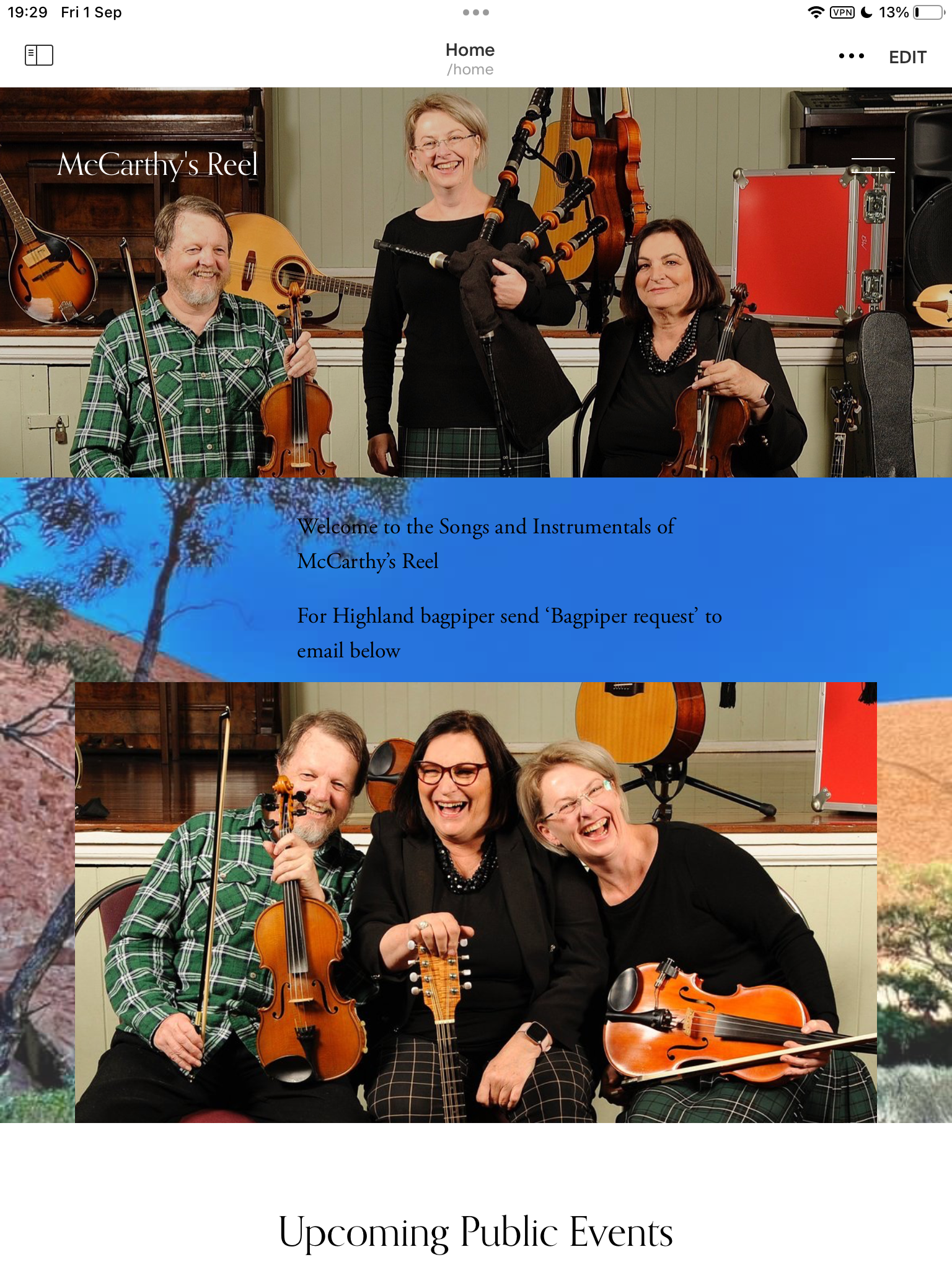 McCarthys Reel, celtic band in Brisbane
