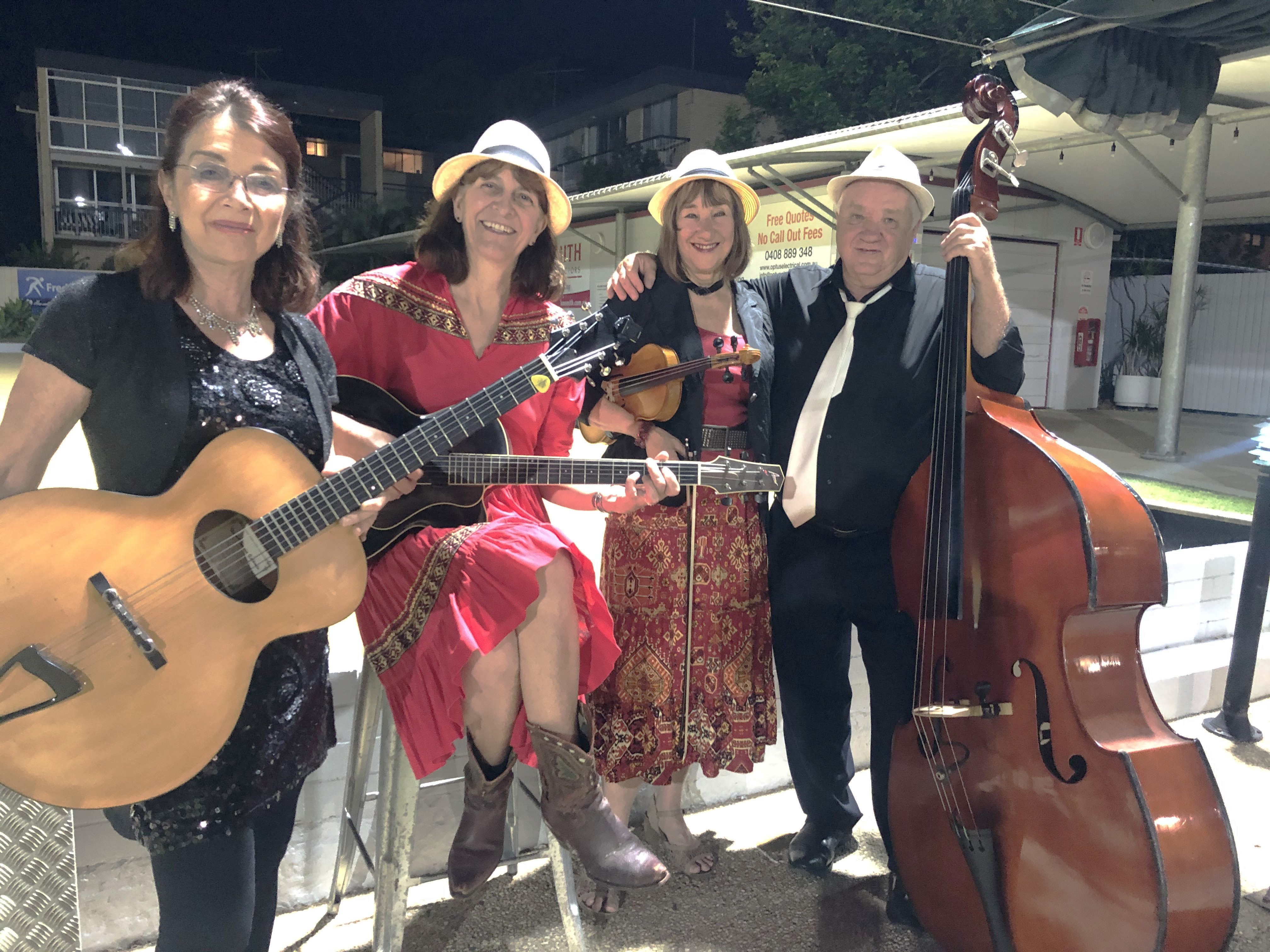 The Swing Beans, jazz band in Brisbane, photo 2