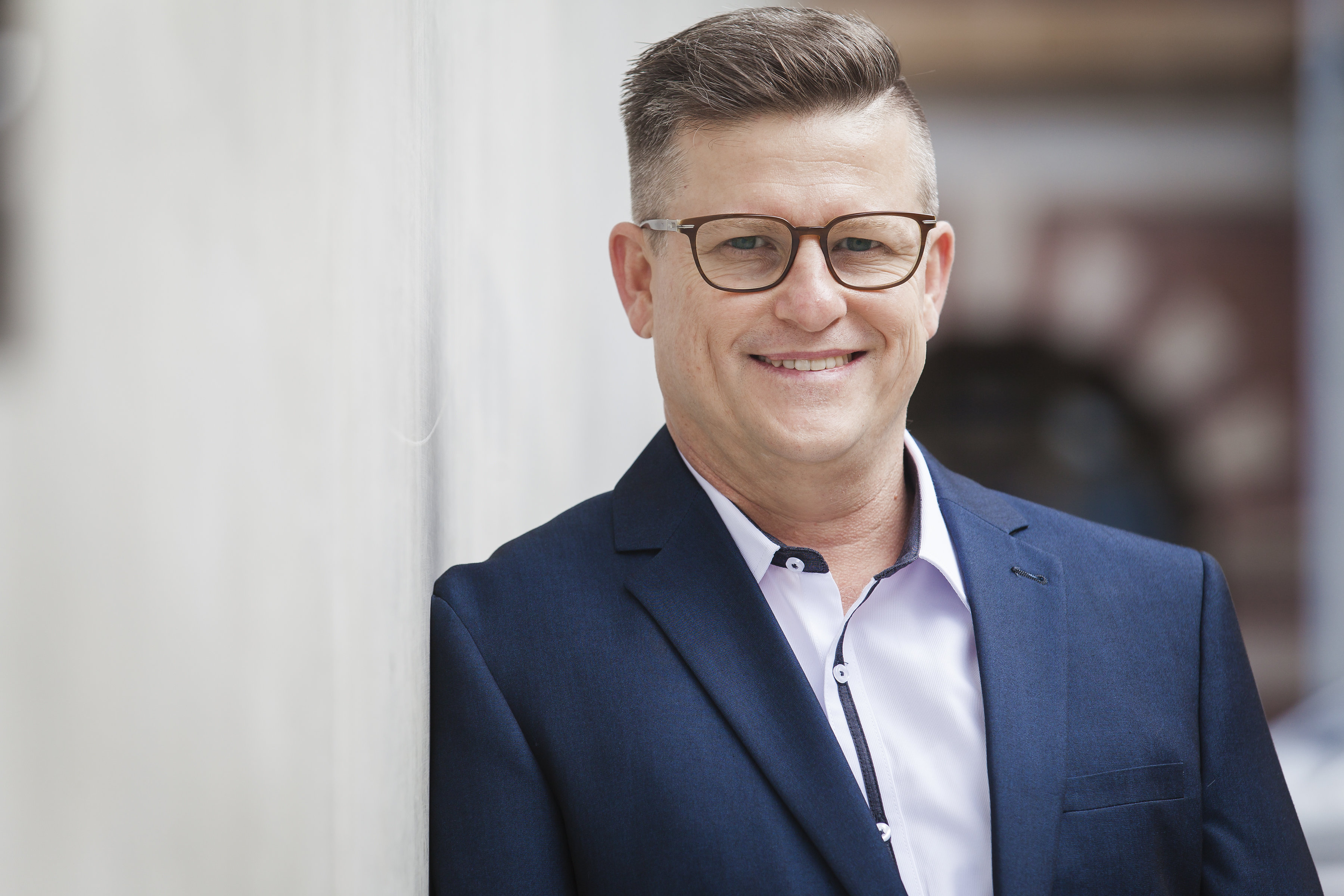 Shane Mallory, mc-master of ceremonies in Brisbane