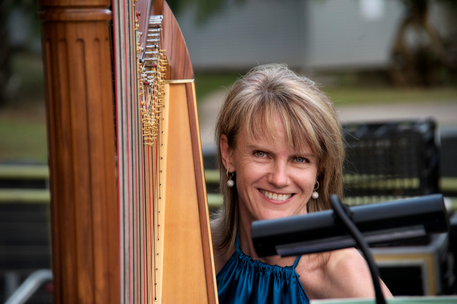 The Occaisional Harp, harp player in Darwin