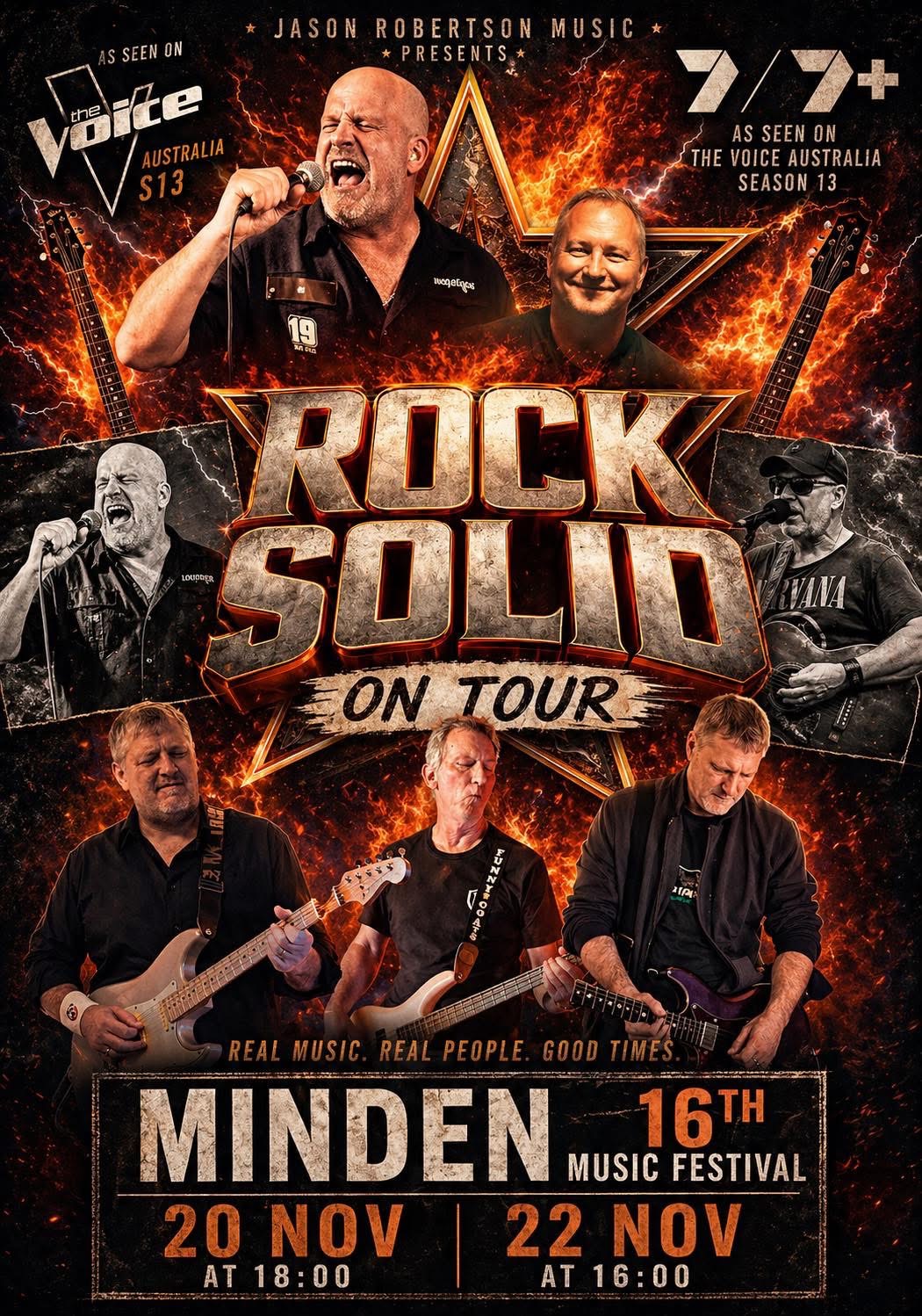 Rock Solid, cover band in Gold Coast