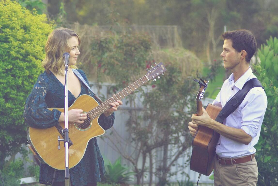 Birds of a Feather Duo, wedding band in Hunter Valley