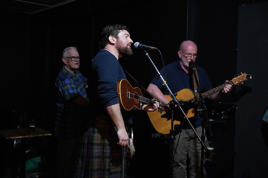 The Scotsman & The Stovies, celtic band in Launceston