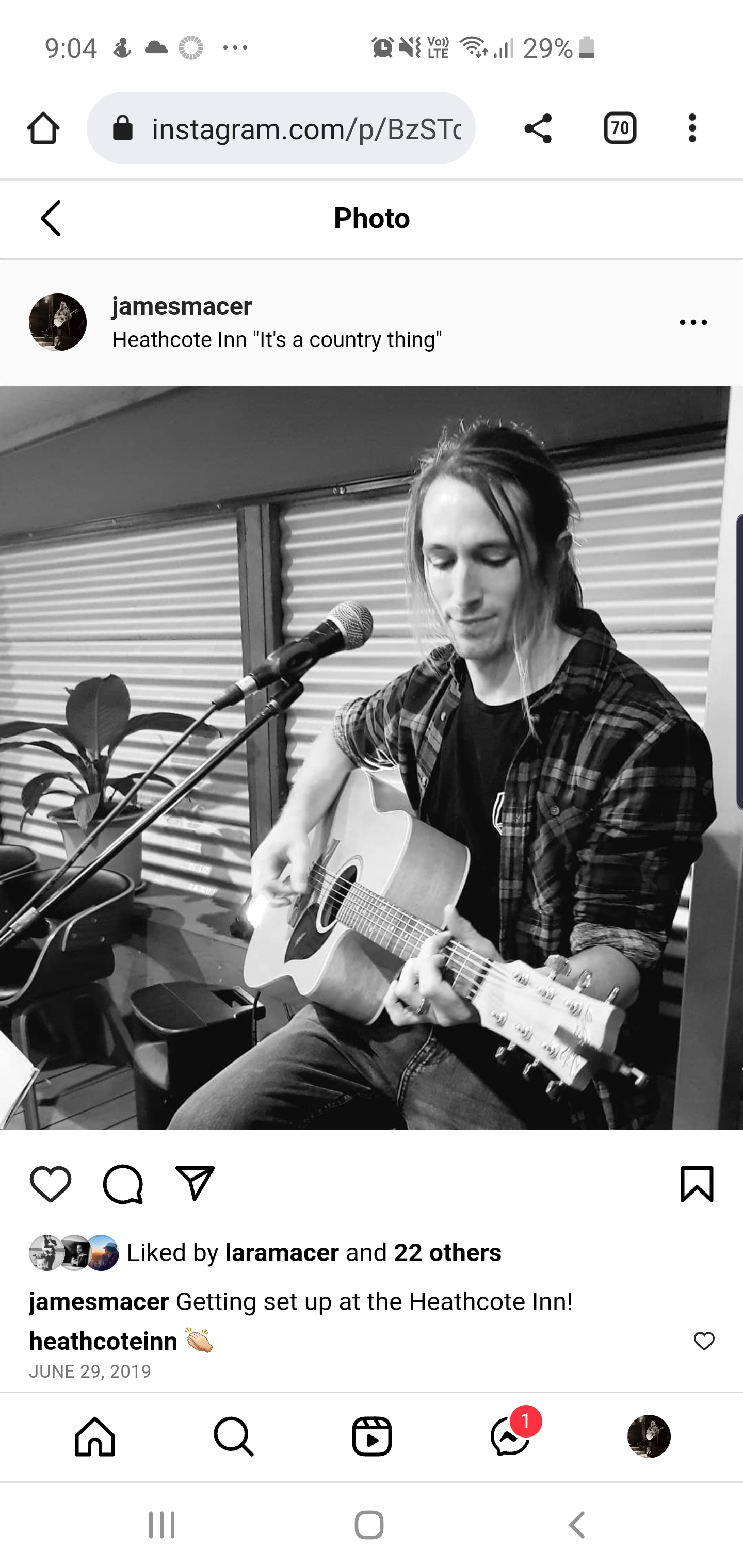 James Macer, musical soloist in Maryborough