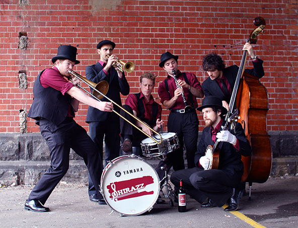 Shirazz, jazz band in Melbourne