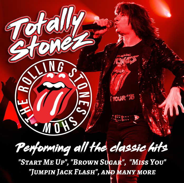 TOALLY STONEZ-The Rolling Stones Show, tribute band in Melbourne