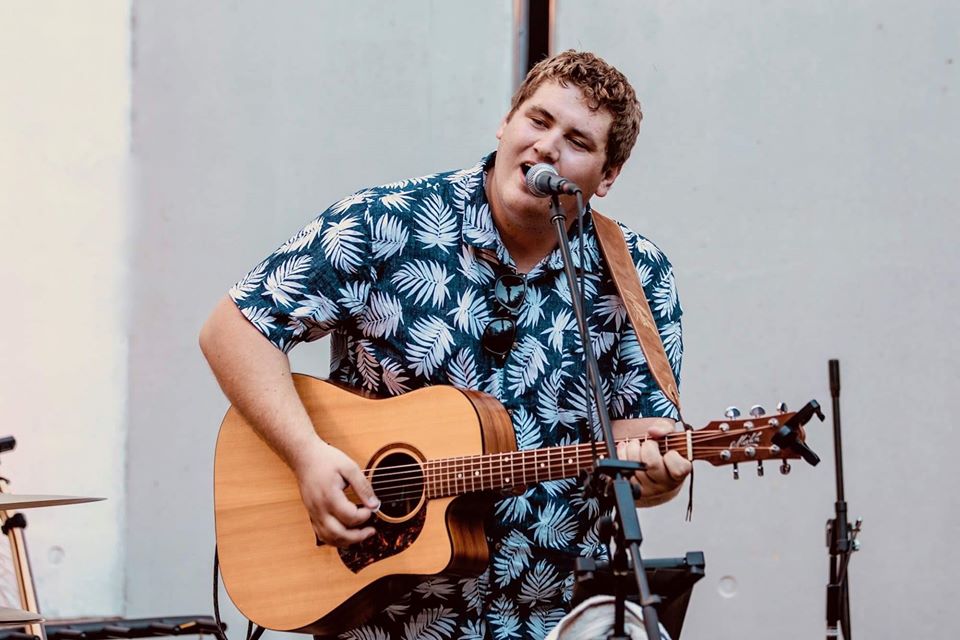Aaron White, country singer in Newcastle