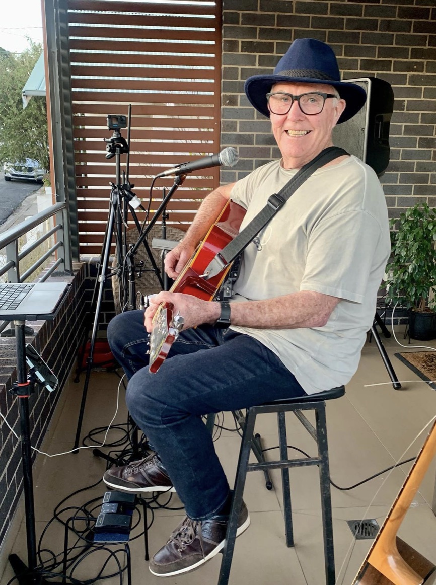 Roger Pryor, singer in Newcastle