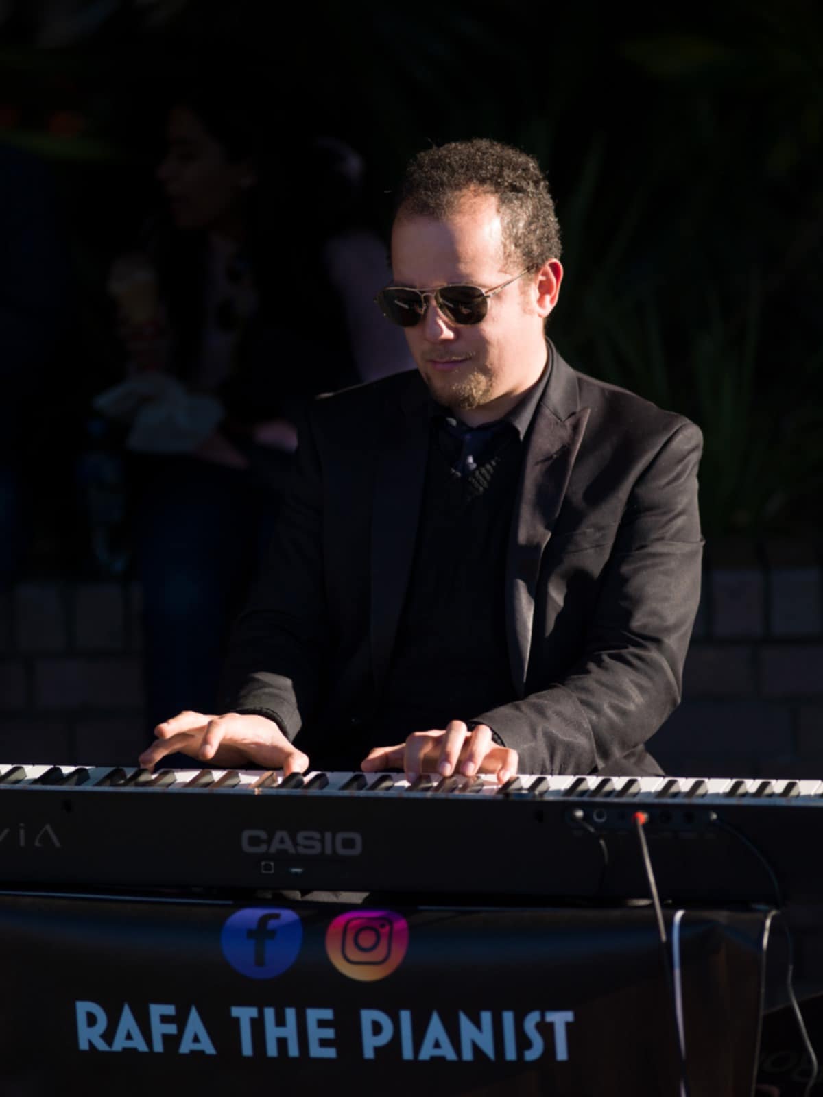 Rafa, pianist in Ocean Shores