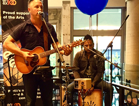 Adam James, musical duo in Perth
