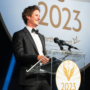 Ross Wallman, mc-master of ceremonies in Perth, photo 2