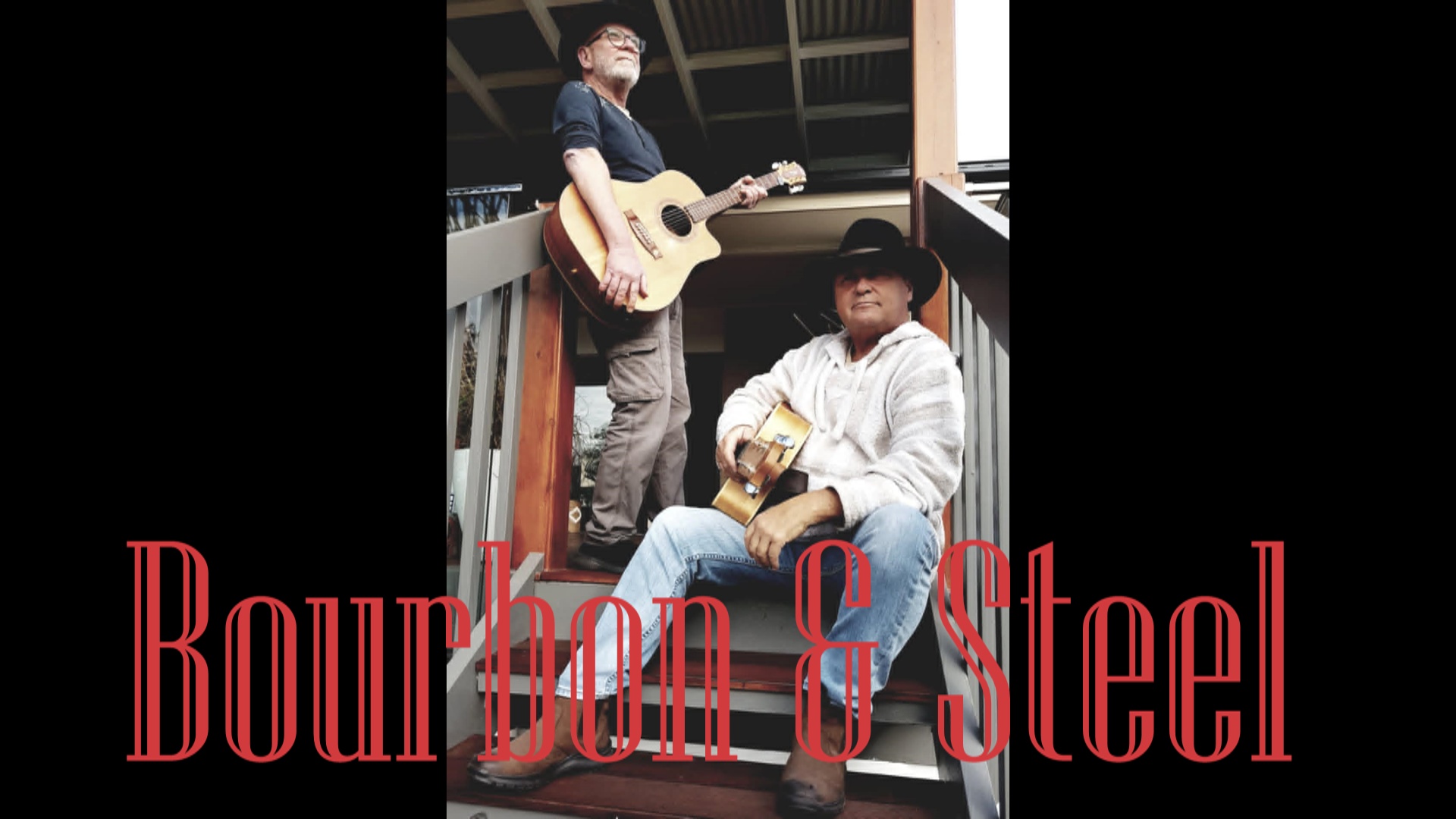 Bourbon & Steel, musical duo in Rosebud
