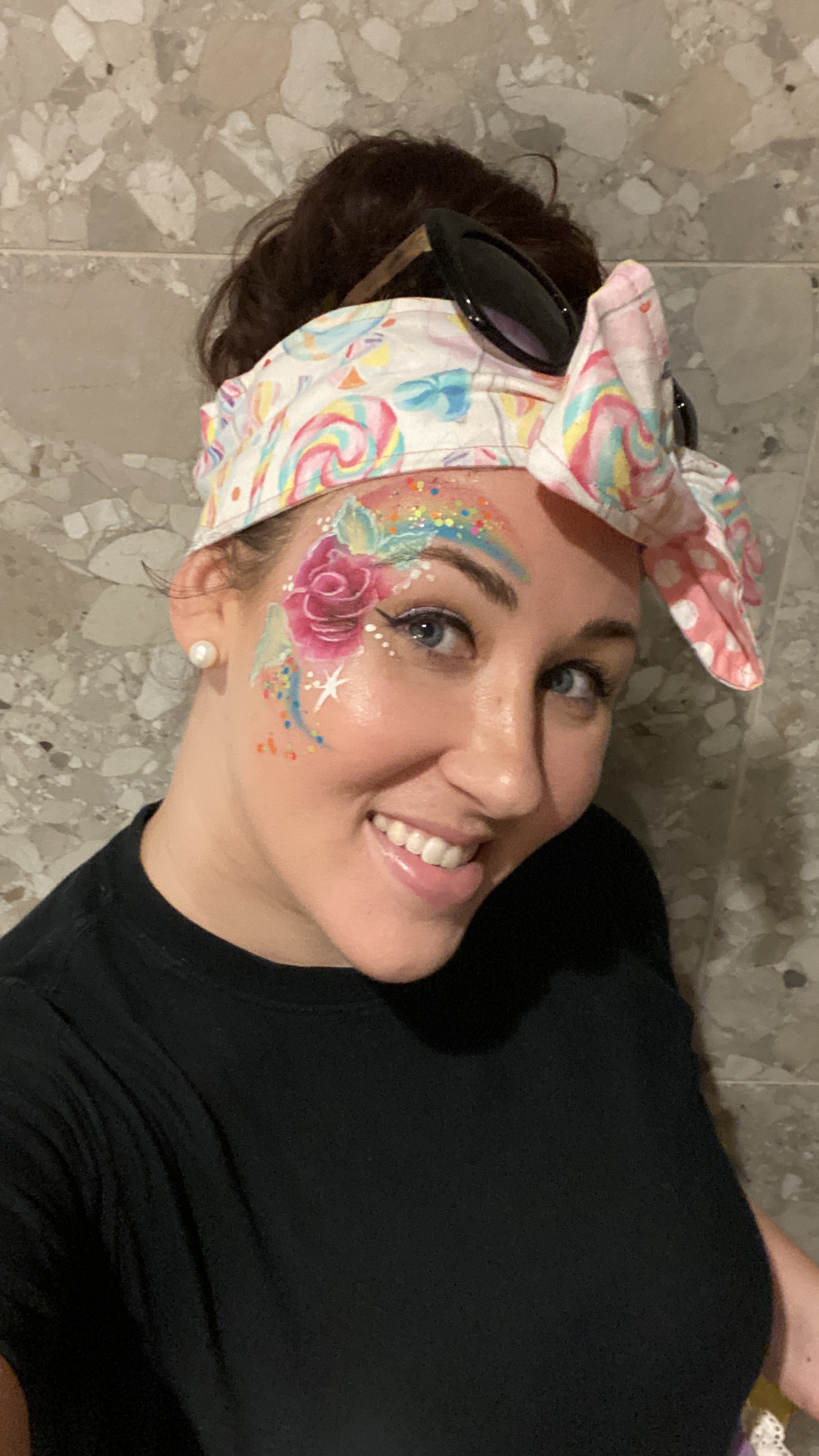 Alyssa Natalie, face painting in Sunshine Coast