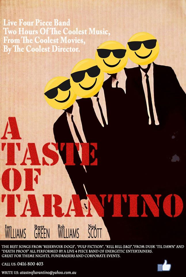 A Taste of Tarantino, cover band in Sunshine Coast, photo 2