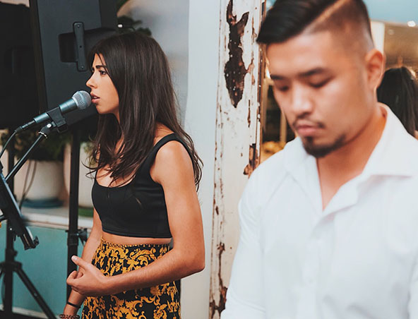 Carla And Gavin, musical duo in Sydney