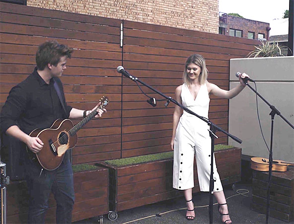 Kiara And Josh, musical duo in Sydney, photo 2