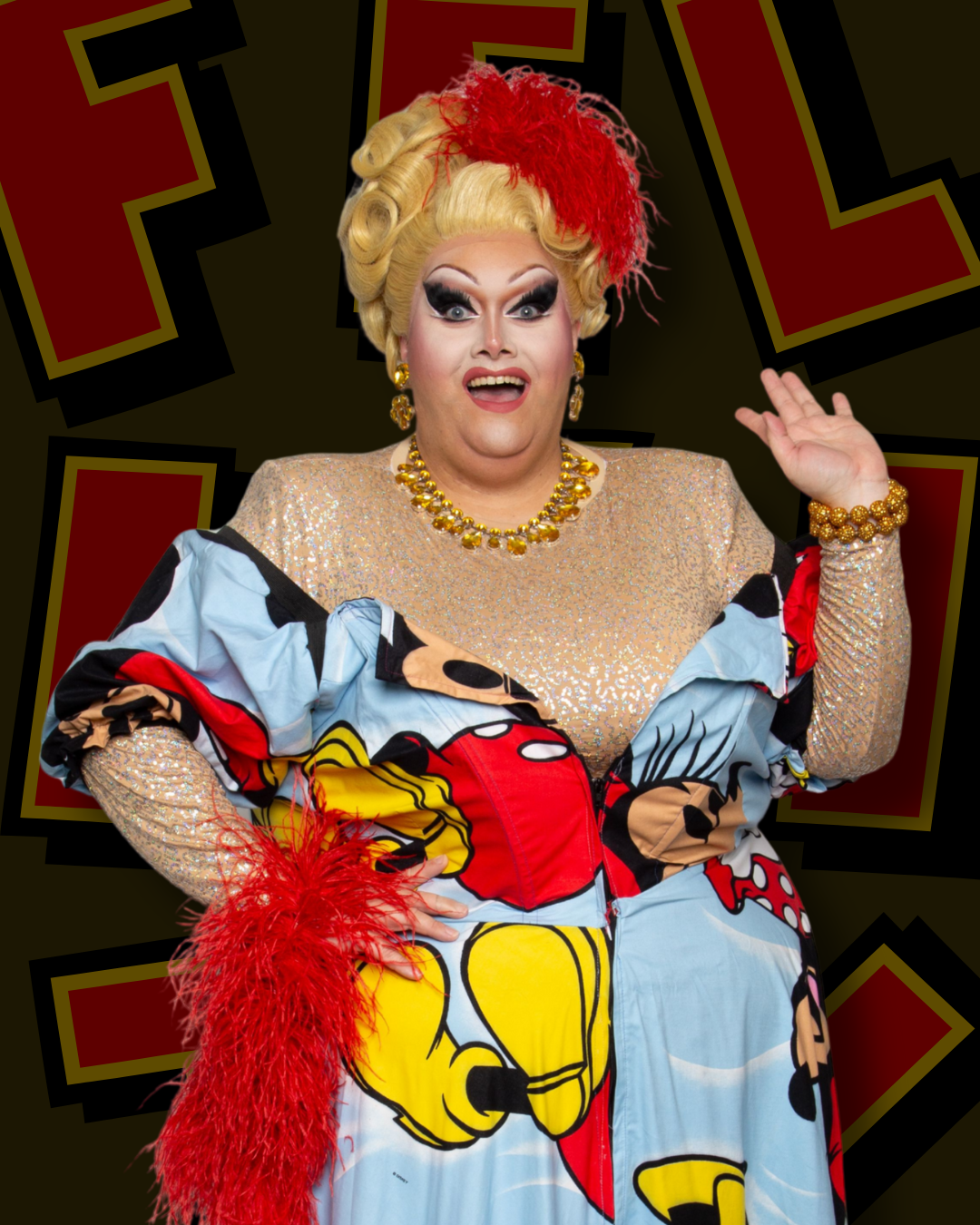 Felicity Frockaccino, drag in Sydney