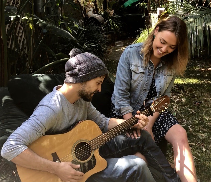 Sophie and Nate, musical duo in Sydney