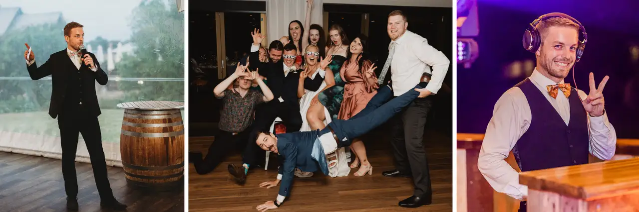 The Bow Tie DJ Guy, wedding band in Branxton, photo 3