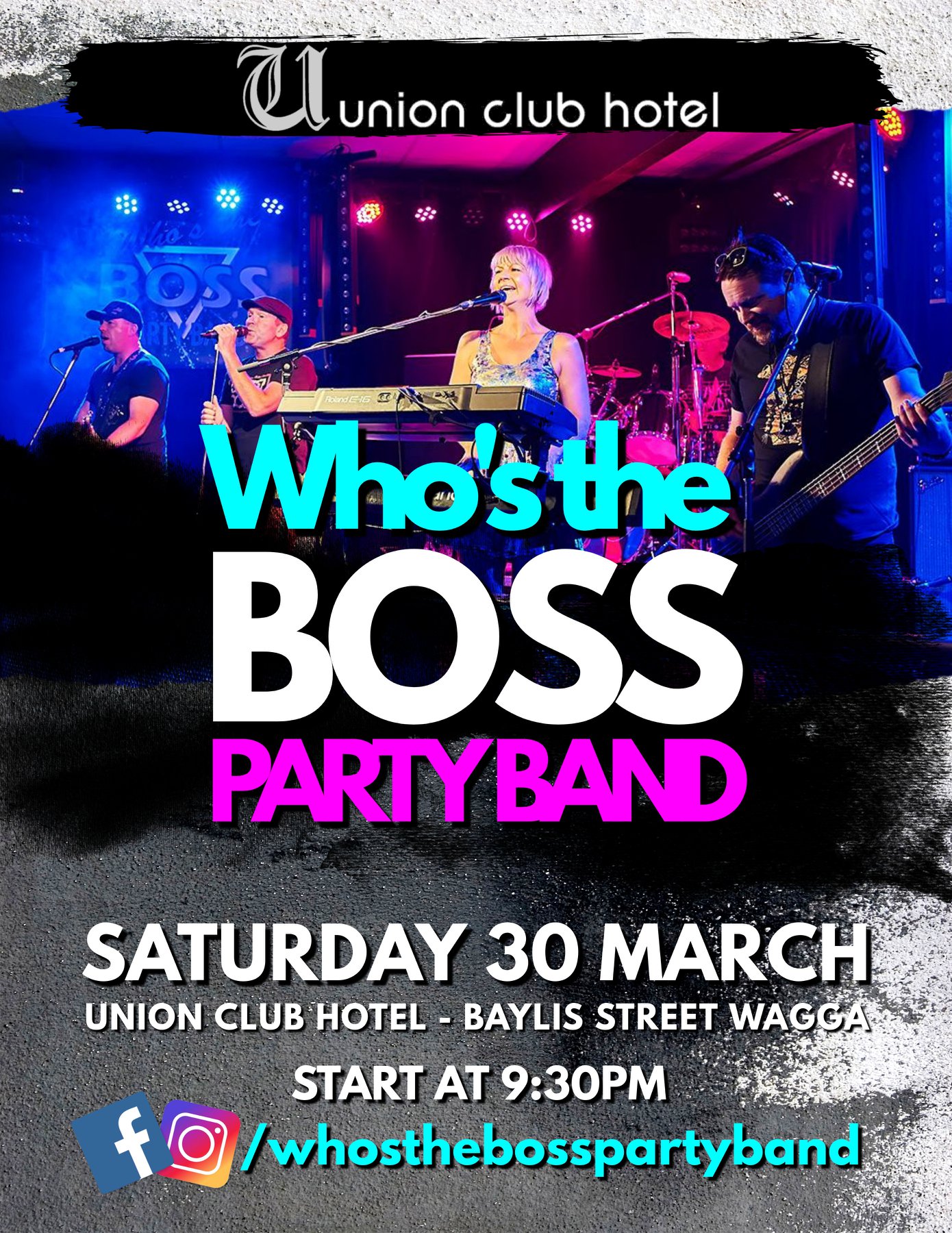 Who's the BOSS, cover band in Wagga Wagga, photo 2