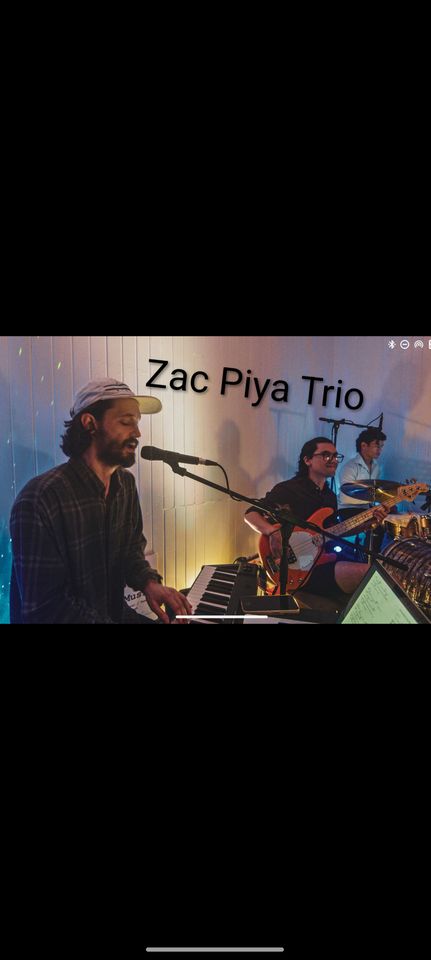 Zac Piya, pianist and singer solo in Brisbane
