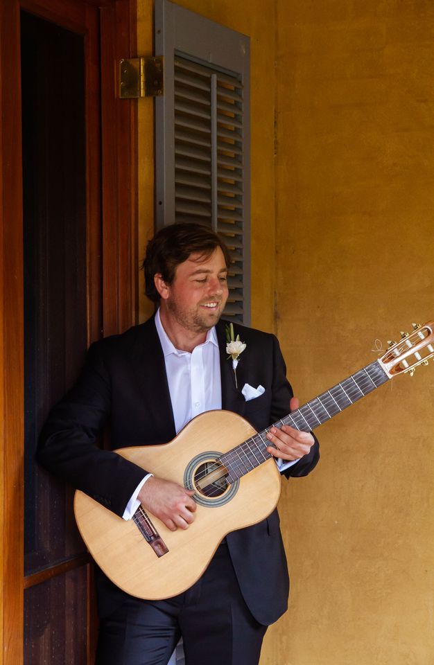 Adrian, classical guitarist in Brisbane